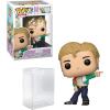 imageBTS Jimin 222 Facsimile Signed Reprint Laser Autographed Funko POP Rocks Figurine with Protector Case