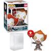 imageBill Skarsgard Pennywise 780 with Balloon Facsimile Signed Reprint Laser Autographed Funko POP Movies IT Figurine with Protector Case