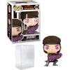 imageChanning Tatum Gambit 1496 Deadpool ampamp Wolverine 3 Facsimile Signed Reprint Laser Autographed Funko POP Movies Marvel Universe Figurine with Protector Case