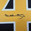imageFacsimile Autographed Bobby Orr Boston Black Reprint Laser Auto Hockey Jersey Size Mens XL