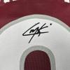 imageFacsimile Autographed Cale Makar Colorado Maroon Reprint Laser Auto Hockey Jersey Size Mens XL