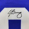 imageFacsimile Autographed Eli Manning New York Blue Reprint Laser Auto Football Jersey Size Mens XL