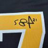 imageFacsimile Autographed Evgeni Malkin Pittsburgh Black Reprint Laser Auto Hockey Jersey Size Mens XL