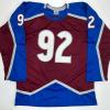 imageFacsimile Autographed Gabriel Landeskog Colorado Maroon Reprint Laser Auto Hockey Jersey Size Mens XL