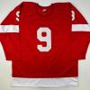 imageFacsimile Autographed Gordie Howe Detroit Red Reprint Laser Auto Hockey Jersey Size Mens XL