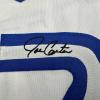 imageFacsimile Autographed Joe Carter Toronto Blue Reprint Laser Auto Baseball Jersey Size Mens XL