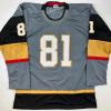 imageFacsimile Autographed Jonathan Marchessault Vegas Grey Reprint Laser Auto Hockey Jersey Size Mens XL