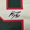 imageFacsimile Autographed Kirill Kaprizov Minnesota Green Reprint Laser Auto Hockey Jersey Size Mens XL