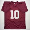 imageFacsimile Autographed Marcel Reed Texas AampampM Maroon Reprint Laser Auto College Football Jersey Size Mens XL