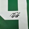 imageFacsimile Autographed Mikko Rantanen Dallas Green Reprint Laser Auto Hockey Jersey Size Mens XL