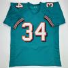 imageFacsimile Autographed Ricky Williams Miami Teal Reprint Laser Auto Football Jersey Size Mens XL