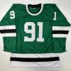 imageFacsimile Autographed Tyler Seguin Dallas Green Reprint Laser Auto Hockey Jersey Size Mens XL