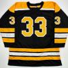 imageFacsimile Autographed Zdeno Chara Boston Black Reprint Laser Auto Hockey Jersey Size Mens XL