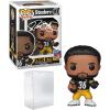 imageJerome Bettis 117 Facsimile Signed Reprint Laser Autographed Funko POP Football NFL Pittsburgh Steelers Figurine with Protector Case