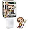imageJustin Roiland Story Train Evil Morty 953 Voice Actor Facsimile Signed Reprint Laser Autographed Funko POP Anime Animation Rick and Morty Figurine with Protector Case