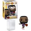 imageLeBron James 172 Facsimile Signed Reprint Laser Autographed Funko POP Basketball NBA Los Angeles Lakers Figurine with Protector Case
