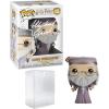 imageMichael Gambon Albus Dumbledore 15 Harry Potter Facsimile Signed Reprint Laser Autographed Funko POP Movies Figurine with Protector Case
