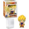 imageSean Schemmel Super Saiyan Goku 860 First Appearance Voice Actor Facsimile Signed Reprint Laser Autographed Funko POP Anime Animation Dragon Ball Z Figurine with Protector Case