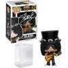 imageSlash 51 Guns N Roses Facsimile Signed Reprint Laser Autographed Funko POP Rocks Figurine with Protector Case