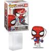 imageStan Lee Friendly Neighborhood SpiderMan 1526 Spiderman Facsimile Signed Reprint Laser Autographed Funko POP Marvel Figurine with Protector Case
