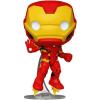 imageStan Lee Iron Man 1421 Facsimile Signed Reprint Laser Autographed Funko POP Movies Marvel Avengers Figurine with Protector Case