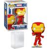 imageStan Lee Iron Man 1421 Facsimile Signed Reprint Laser Autographed Funko POP Movies Marvel Avengers Figurine with Protector Case