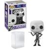 imageTim Burton Jack Skellington 15 Facsimile Signed Reprint Laser Autographed Funko POP Movies NBC Nightmare Before Christmas Figurine with Protector Case
