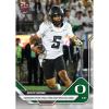 image2025 Topps Bowman U Now Dante Moore 21 Statement Effort Spoils Penn State White Out Game Oregon Ducks Rookie RC Football Card