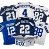 imageAutographedSigned Dallas Football Jersey Mystery Box with PSA JSA or Beckett COA