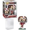 imageChristian McCaffrey 250 Funko POP Football San Francisco 49ers Figurine Bundle with HOFSM Protector Case