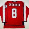 imageFacsimile Autographed Alexander Ovechkin Washington Red Reprint Laser Auto Hockey Jersey Size Mens XL