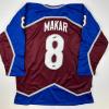 imageFacsimile Autographed Cale Makar Colorado Maroon Reprint Laser Auto Hockey Jersey Size Mens XL