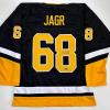 imageFacsimile Autographed Jaromir Jagr Pittsburgh Black Reprint Laser Auto Hockey Jersey Size Mens XL
