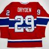 imageFacsimile Autographed Ken Dryden Montreal Red Reprint Laser Auto Hockey Jersey Size Mens XL