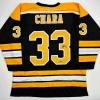 imageFacsimile Autographed Zdeno Chara Boston Black Reprint Laser Auto Hockey Jersey Size Mens XL