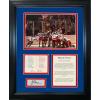 imageFramed 1980 USA Hockey Miracle On Ice Mike Eruzione Facsimile Laser Engraved Signature Auto Olympics 11quotx14quot Photo Sig Collage