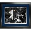 imageFramed Aaron Judge 62nd AL Home Run Record Facsimile Laser Engraved Signature 12quotx15quot Baseball Photo HOFSM Holo Navy and White
