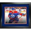 imageFramed Connor McDavid Edmonton Oilers Facsimile Laser Engraved Signature Auto 11quotx14quot Hockey Photo HOFSM Holo