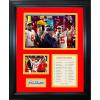 imageFramed Kansas City Chiefs Super Bowl LVII Champions Patrick Mahomes MVP Facsimile Laser Engraved Signature Auto Football 11quotx14quot Photo Sig Collage