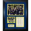 imageFramed Michigan Wolverines 2023 National Championship Blake Corum Jim Harbaugh JJ McCarthy Facsimile Laser Engraved Signatures Auto College Football 11quotx14quot Photo Sig Collage