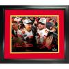imageFramed Patrick Mahomes ampamp Travis Kelce Kansas City Chiefs Dual Facsimile Laser Engraved Signature Auto 11quotx14quot Football Photo HOFSM Holo