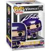 imageJared Allen 322 Facsimile Signed Reprint Laser Autographed Funko POP Football NFL Minnesota Vikings Figurine with Protector Case