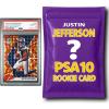 imageJustin Jefferson PSA 10 Graded Football Rookie Card Mystery Pack