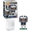 imageMicah Parsons 299 Funko POP Football Dallas Cowboys Figurine Bundle with HOFSM Protector Case