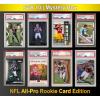 imagePSA 10 Graded NFL AllPRO Football Rookie Card Mystery Box