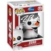 imageTim Burton Zero 71 Facsimile Signed Reprint Laser Autographed Funko POP Movies NBC Nightmare Before Christmas Figurine with Protector Case
