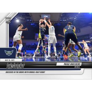 image2025 Panini Instant WNBA Paige Bueckers 14 Books Double Digits in Debut Dallas Wings Rookie RC Basketball Card