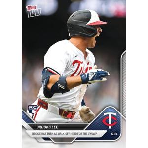 image2025 Topps Now Brooks Lee 209 Minnesota Twins Rookie RC Baseball Card