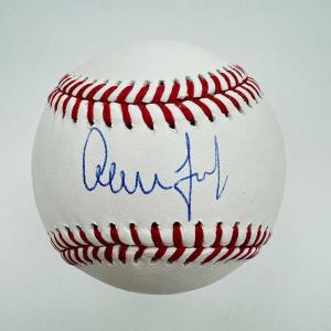 imageAutographedSigned Aaron Judge Rawlings Official Major League Baseball ROML Fanatics COA