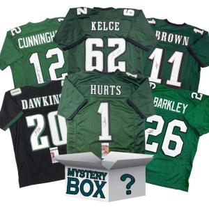 imageAutographedSigned Philadelphia Football Jersey Mystery Box with PSA JSA or Beckett COA